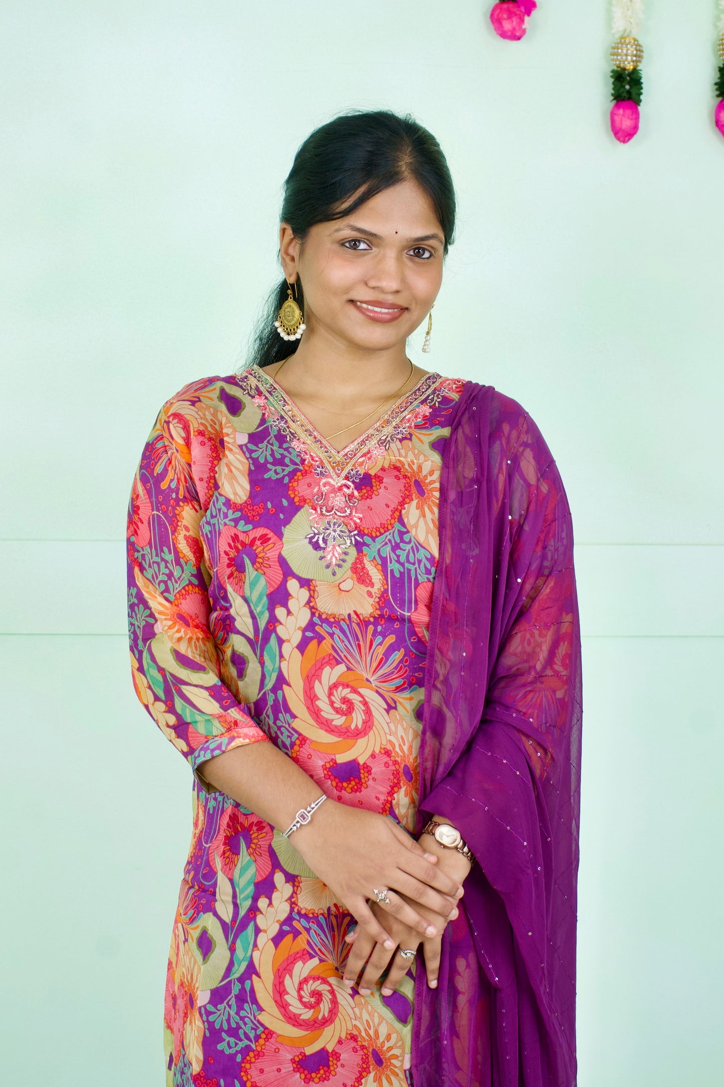 Burst of Color Organza Set