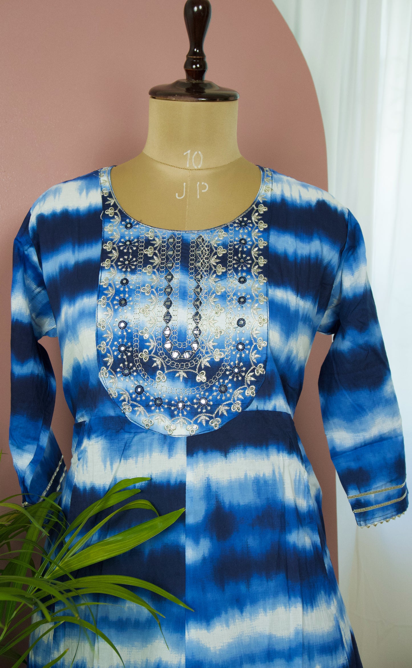 Inky Waves Kurta