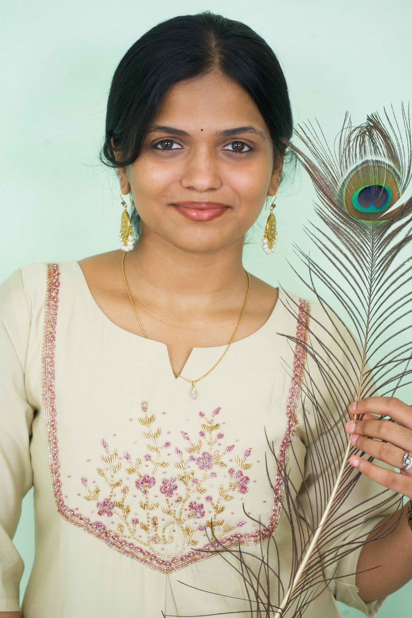 Onam Spl A-Line Kurti