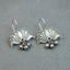 MYRA - Silver Toned BRASS Earrings