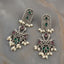 MYRA - Silver Toned BRASS Earrings