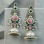 MYRA - Silver Toned BRASS Earrings