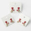 MIMI - LOTUS CUTE DARK PINK EARRINGS - 3