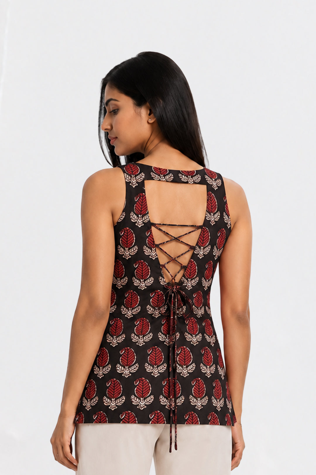 Ishika- Sculpted to Slay | Padded/Backless Kurtis