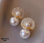 LYRA - AURA - PEARL STATEMENT EARRINGS - 11