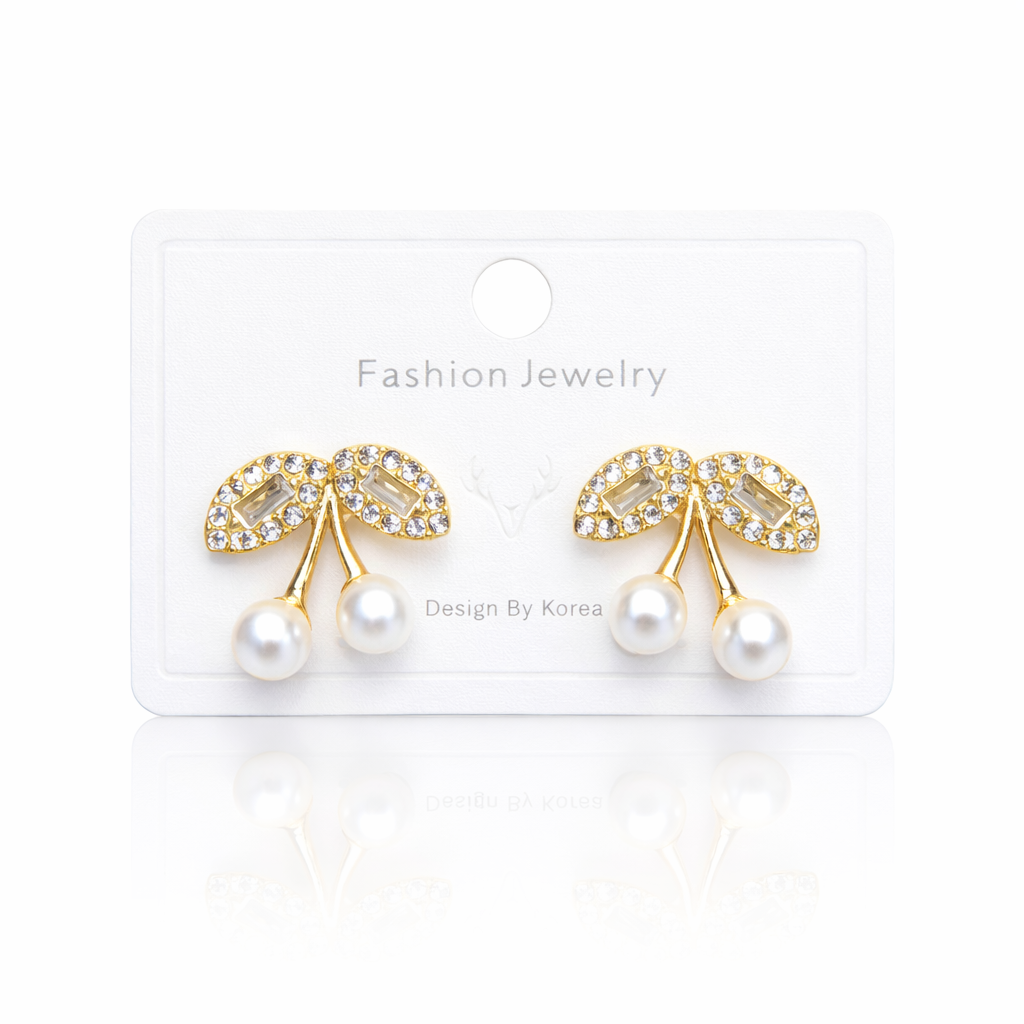 LYRA - AURA - PEARL STATEMENT EARRINGS - 4 Main image