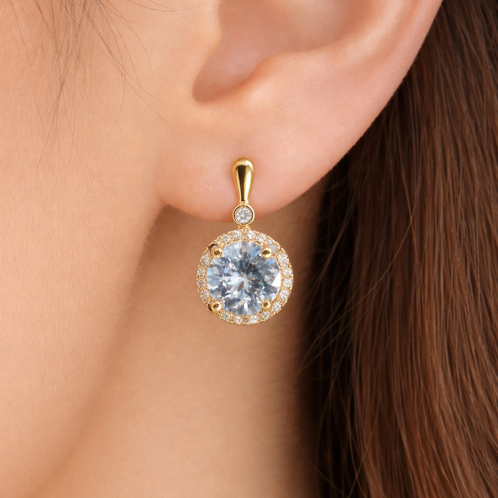 TARA - Anti Tarnish CUTE STATEMENT EARRINGS - 3