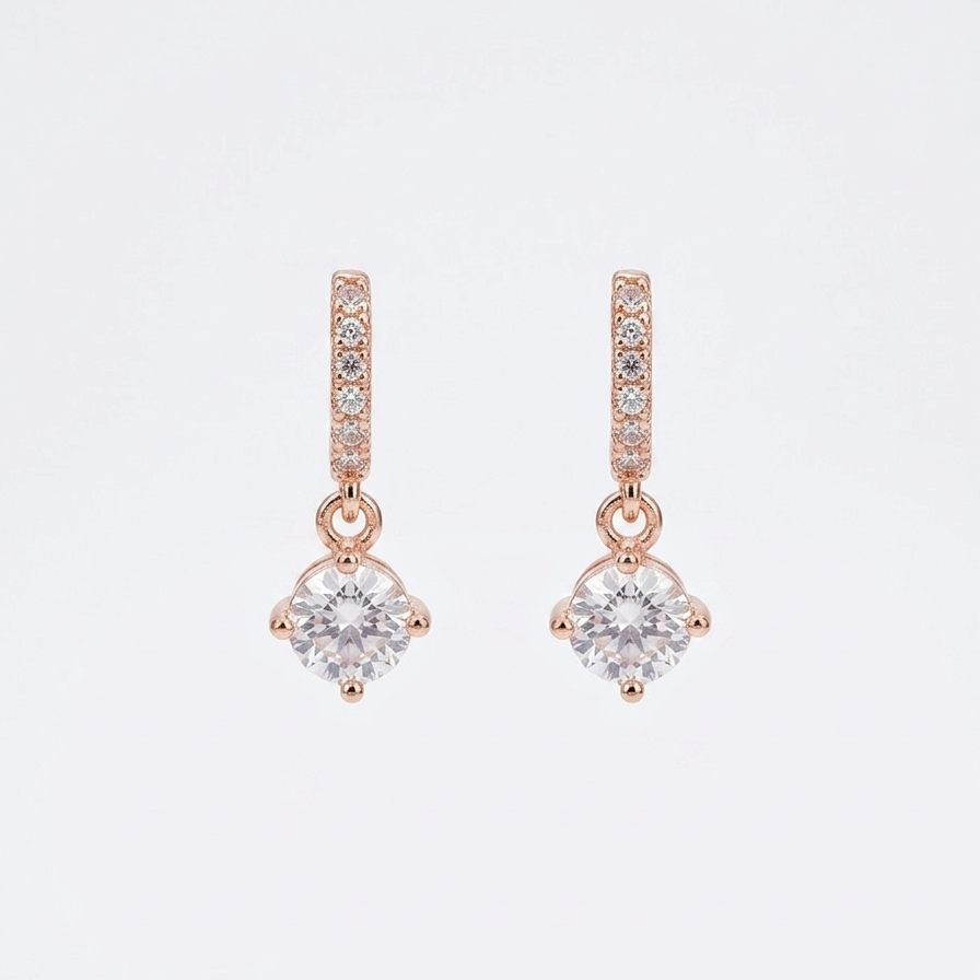 TARA - Anti Tarnish CUTE STATEMENT EARRINGS - 10