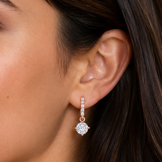 TARA - Anti Tarnish CUTE STATEMENT EARRINGS - 10
