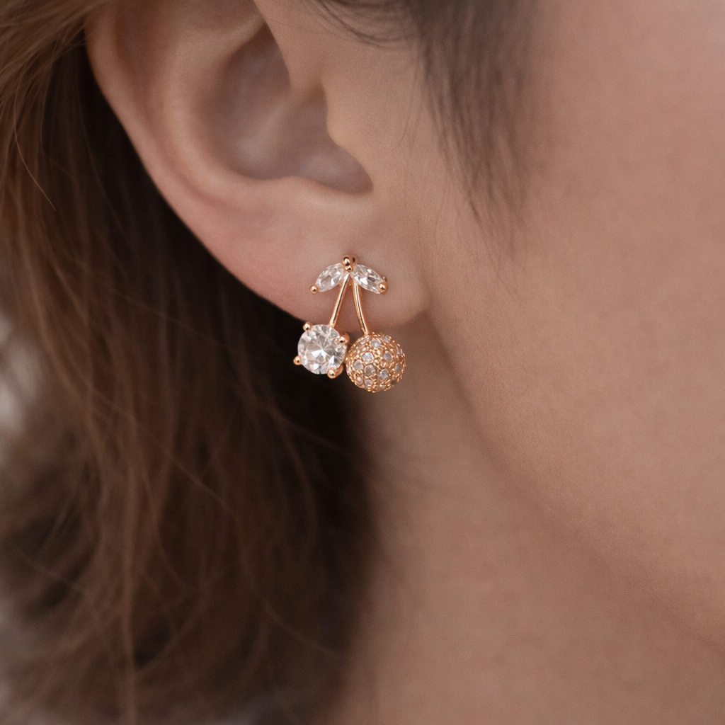 TARA - Anti Tarnish CUTE STATEMENT EARRINGS - 7
