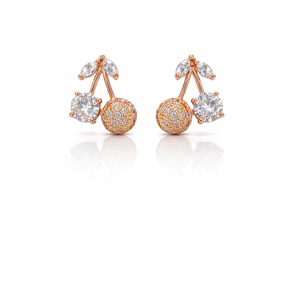 TARA - Anti Tarnish CUTE STATEMENT EARRINGS - 7 Secondary image