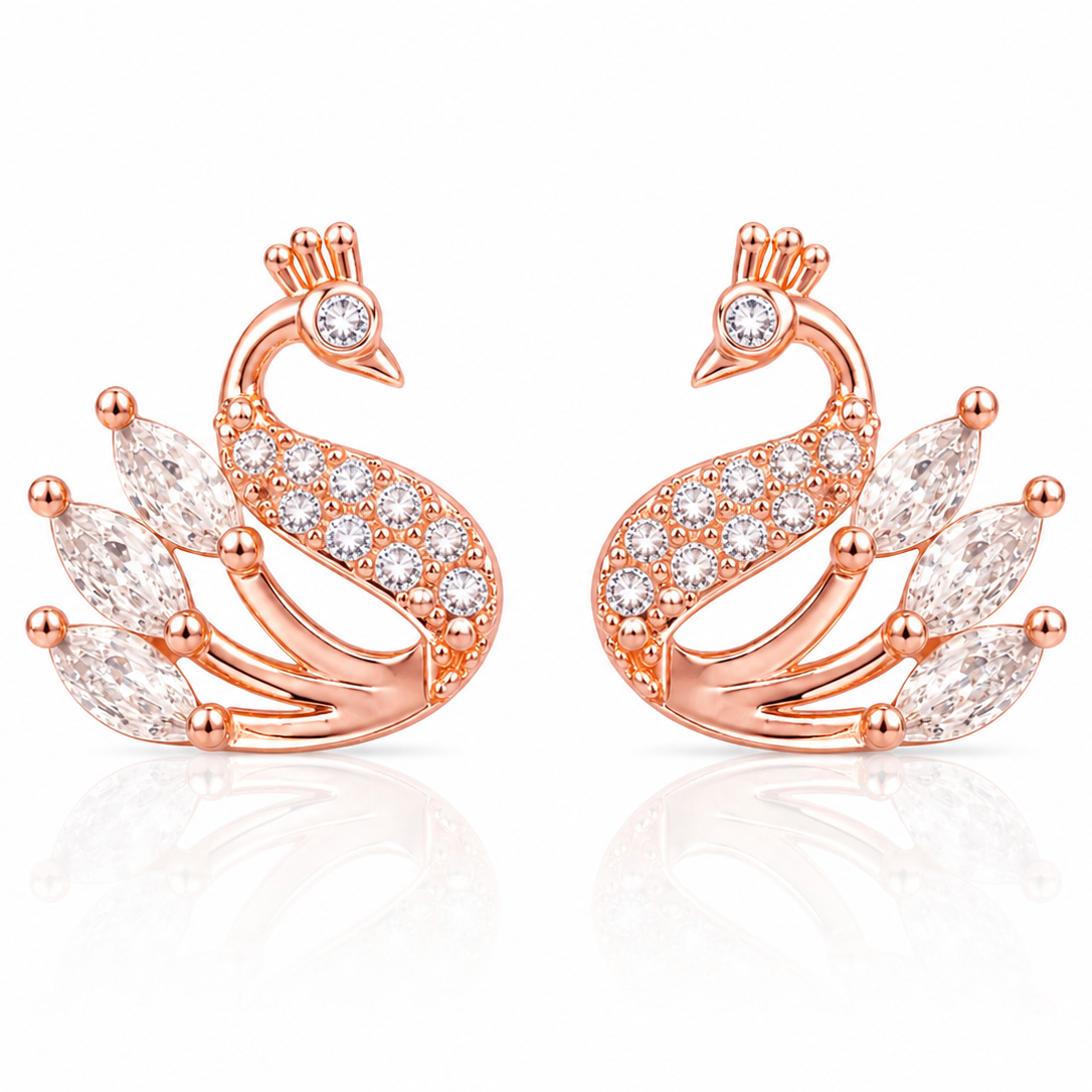 TARA - Anti Tarnish CUTE STATEMENT EARRINGS - 4