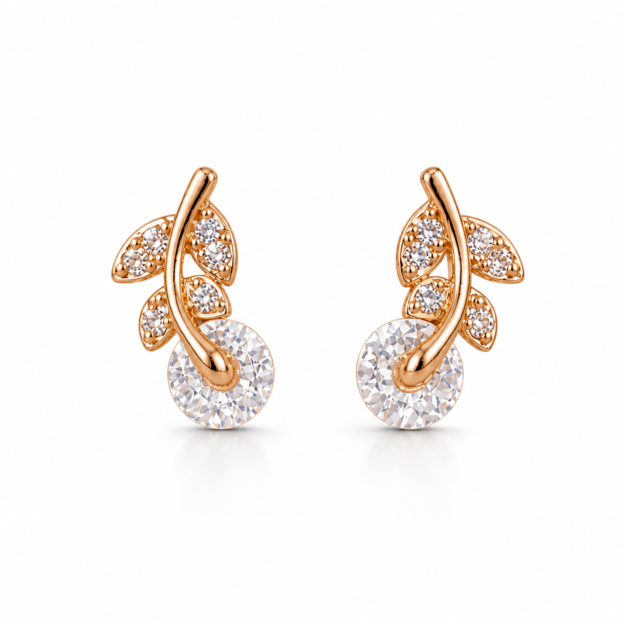 TARA - Anti Tarnish CUTE STATEMENT EARRINGS - 5 Secondary image