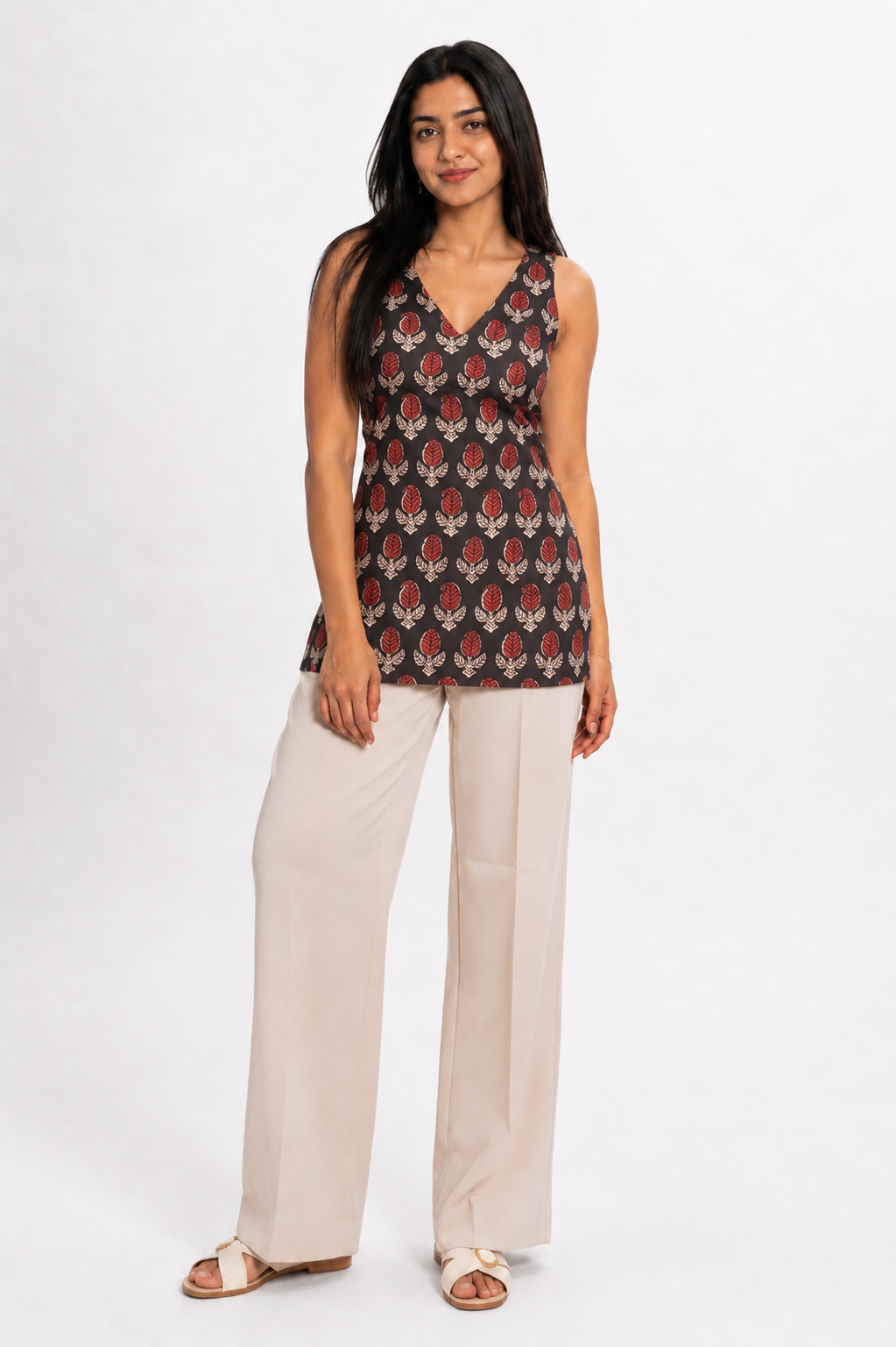 Ishika- Sculpted to Slay | Padded/Backless Kurtis