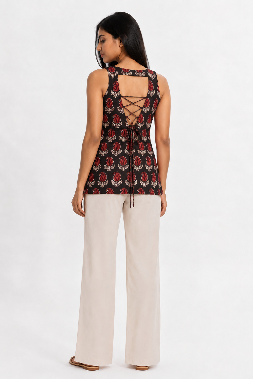 Ishika- Sculpted to Slay | Padded/Backless Kurtis