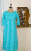 Halo sea blue kurta