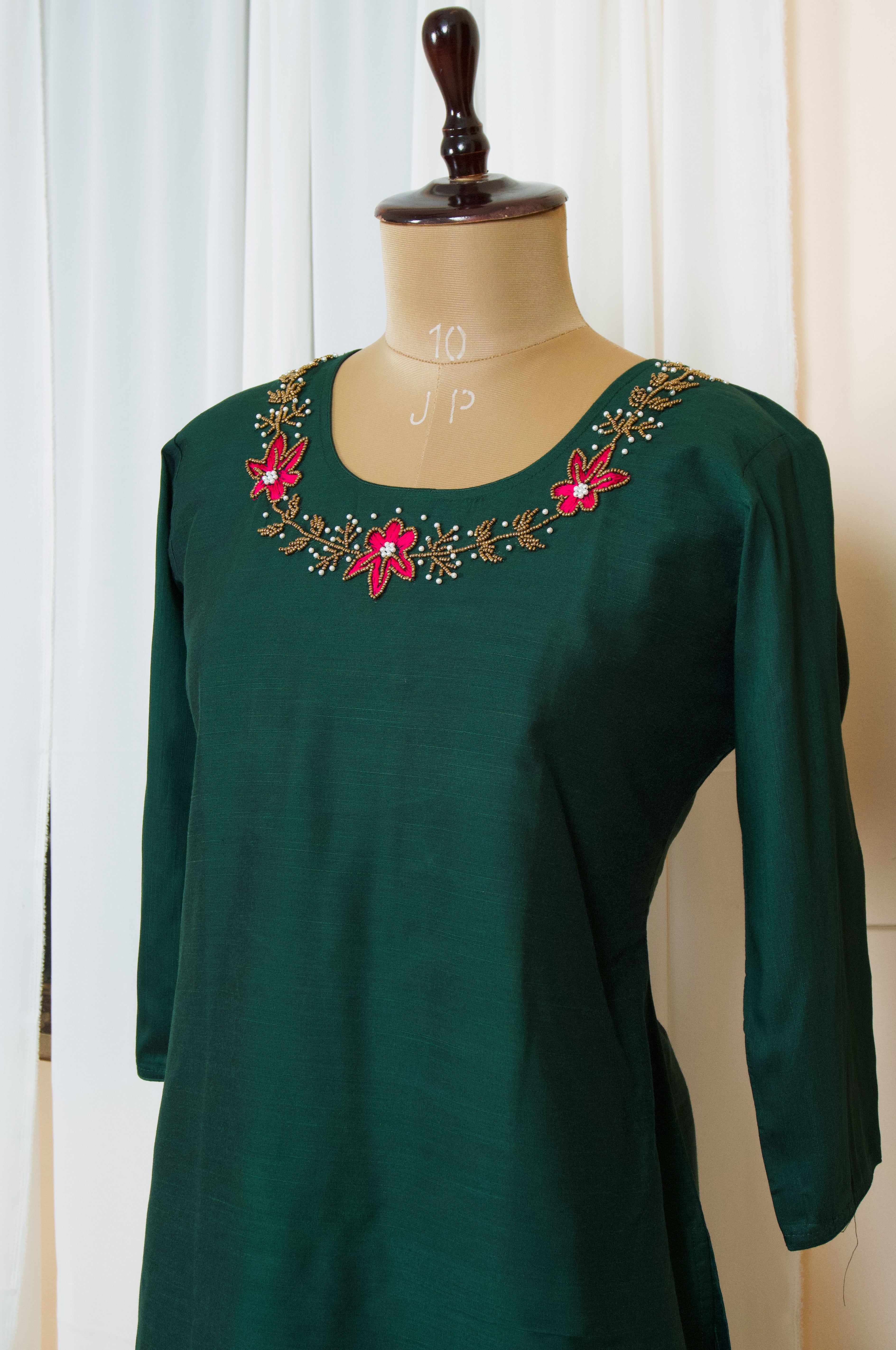 Hype Queen: Floral Fantasy in Green
