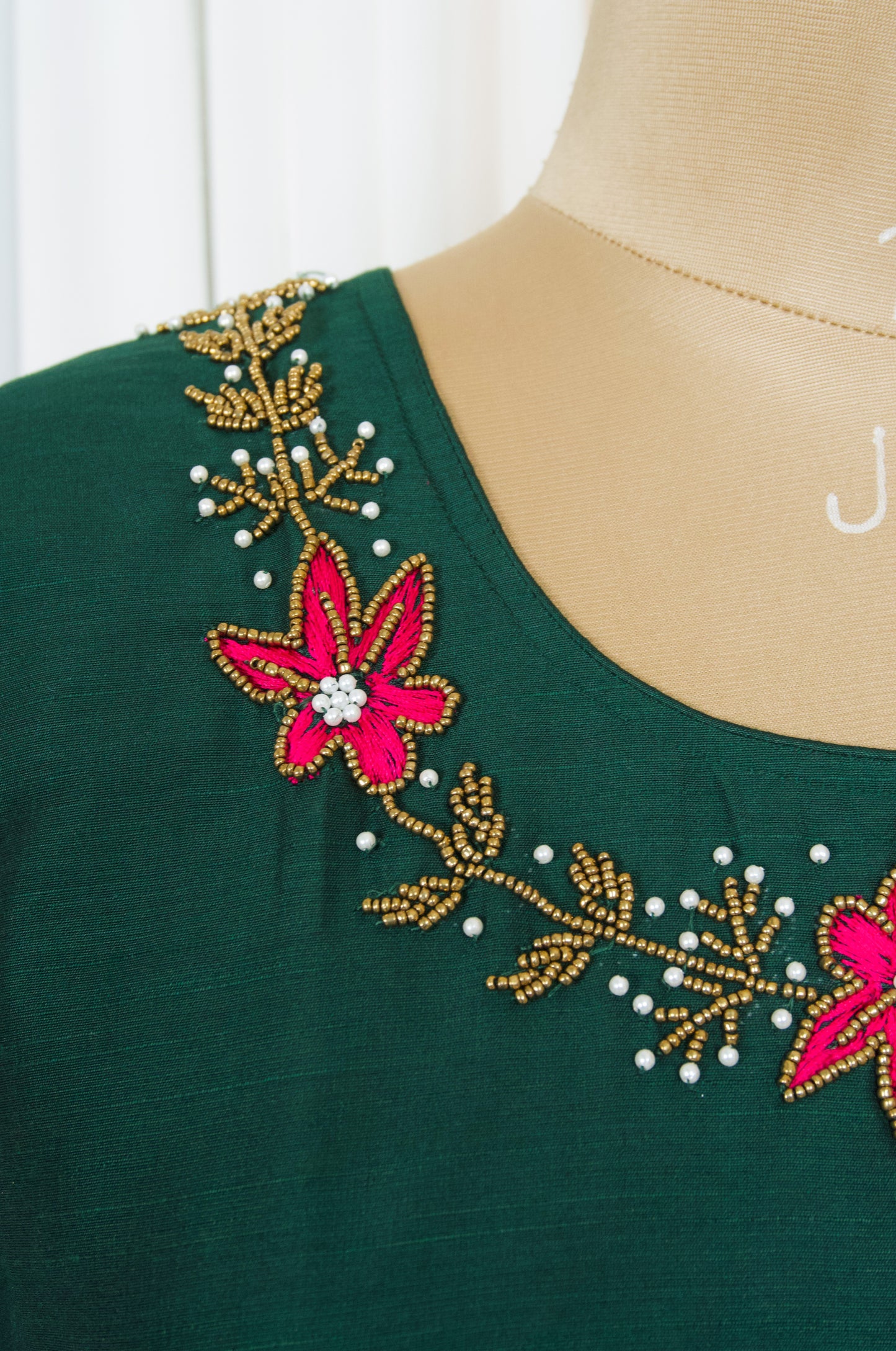 Hype Queen: Floral Fantasy in Green