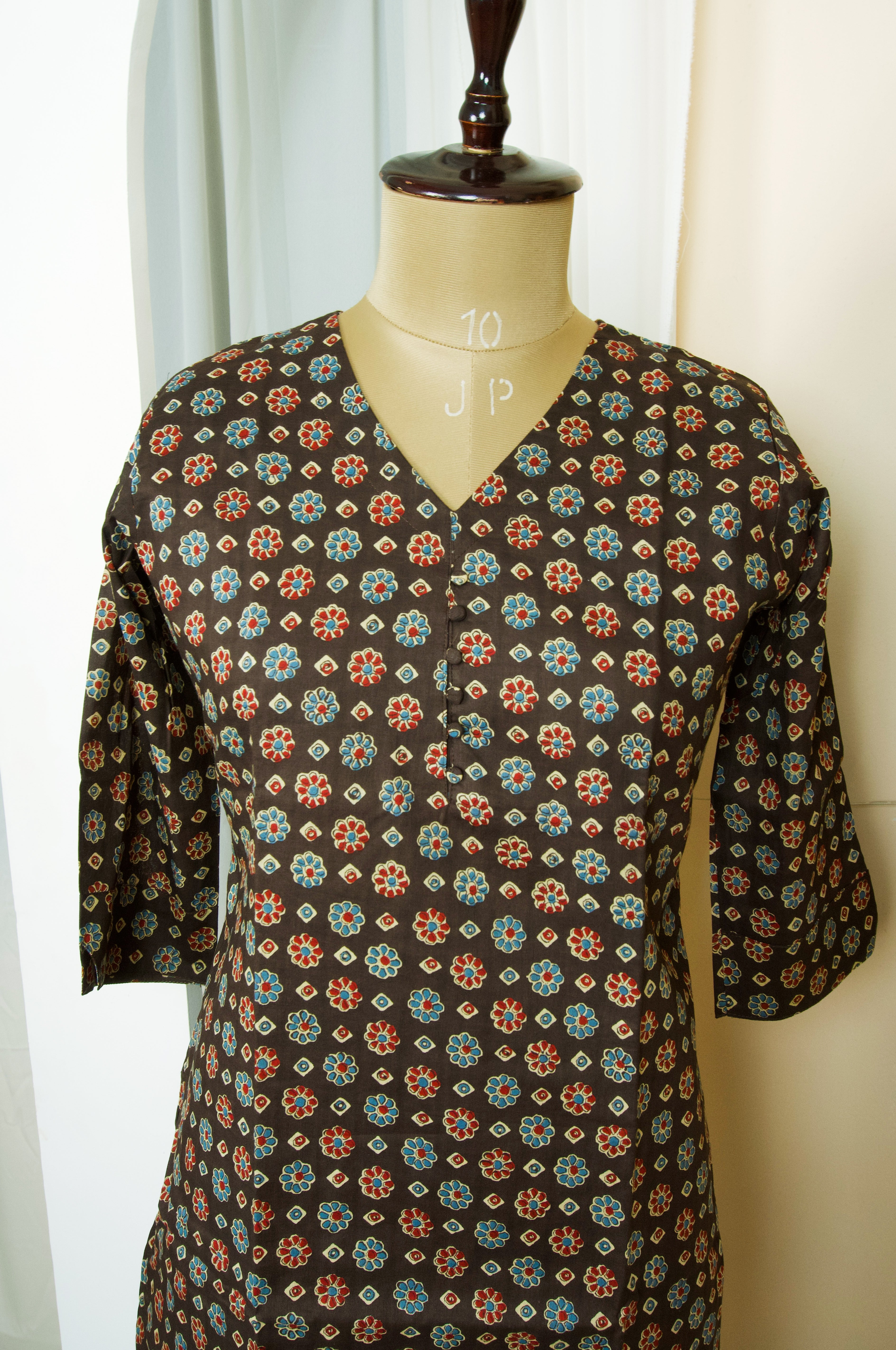 Just Brown Vibes Kurta Secondary image