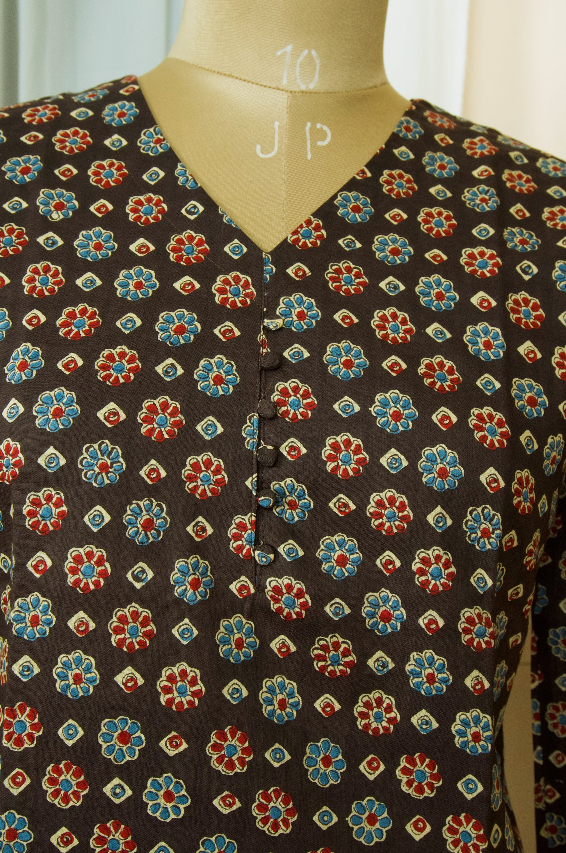 Just Brown Vibes Kurta