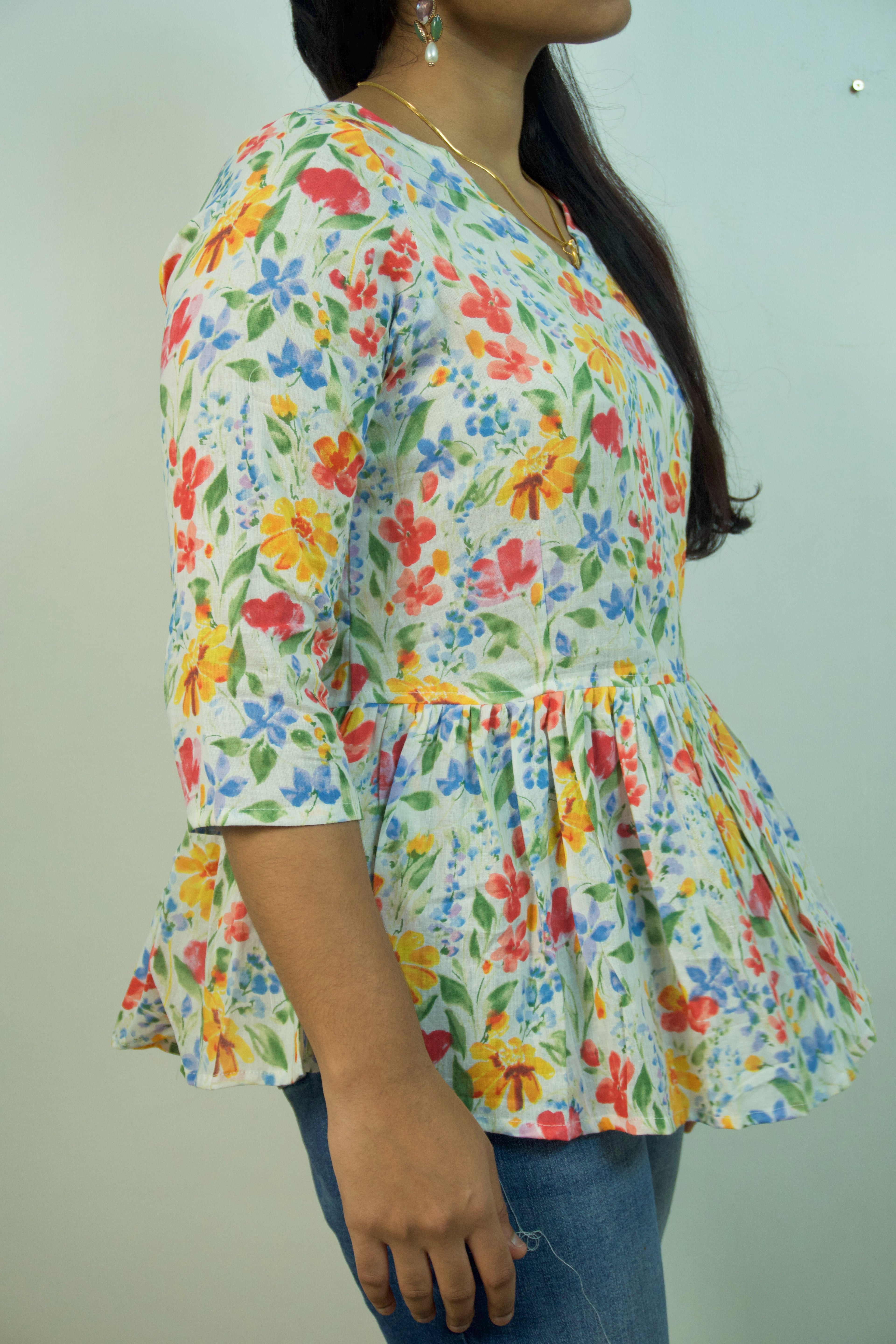 Peplum Tops (Straight) - Effortless Shape, Flattering Fit