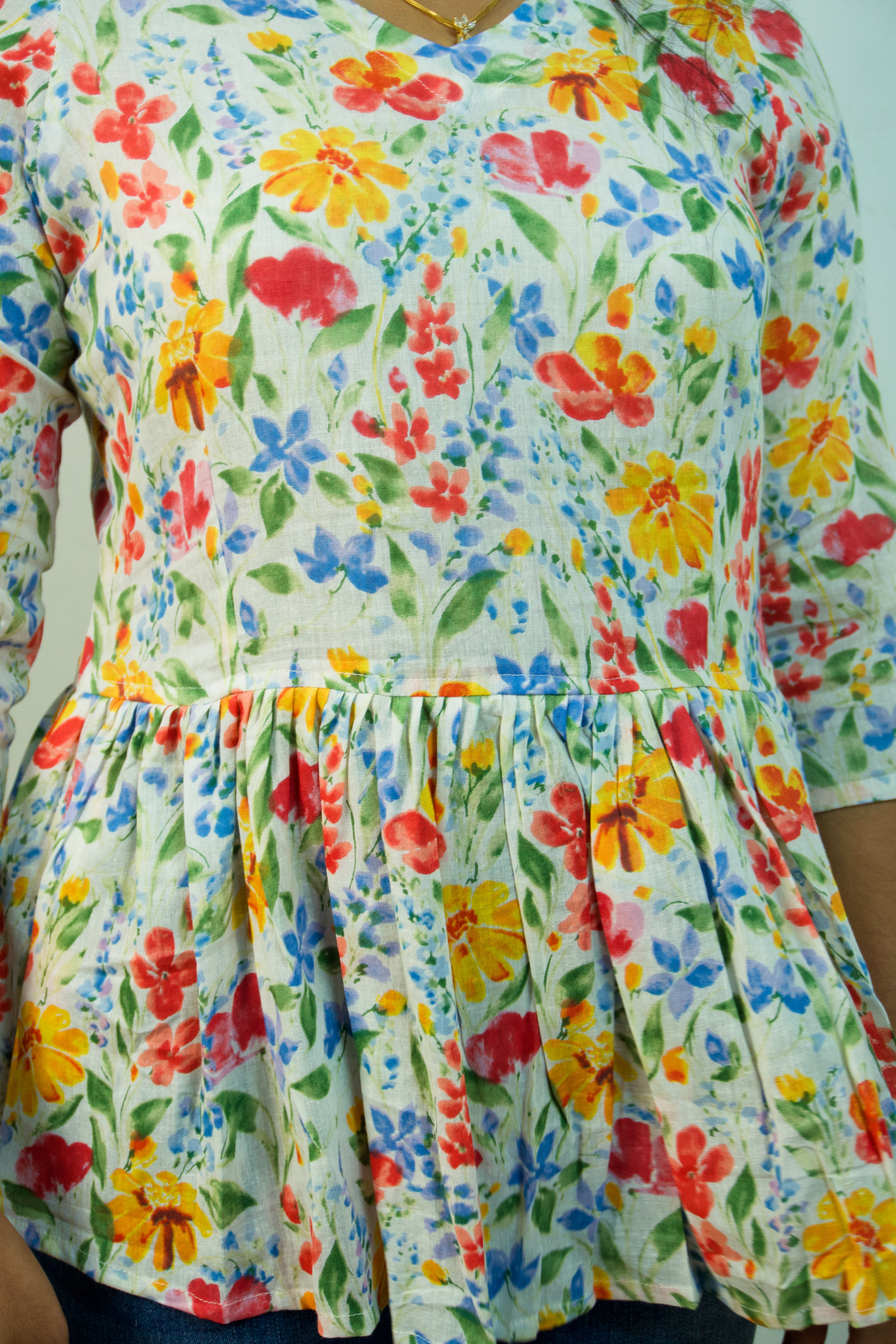 Peplum Tops (Straight) - Effortless Shape, Flattering Fit