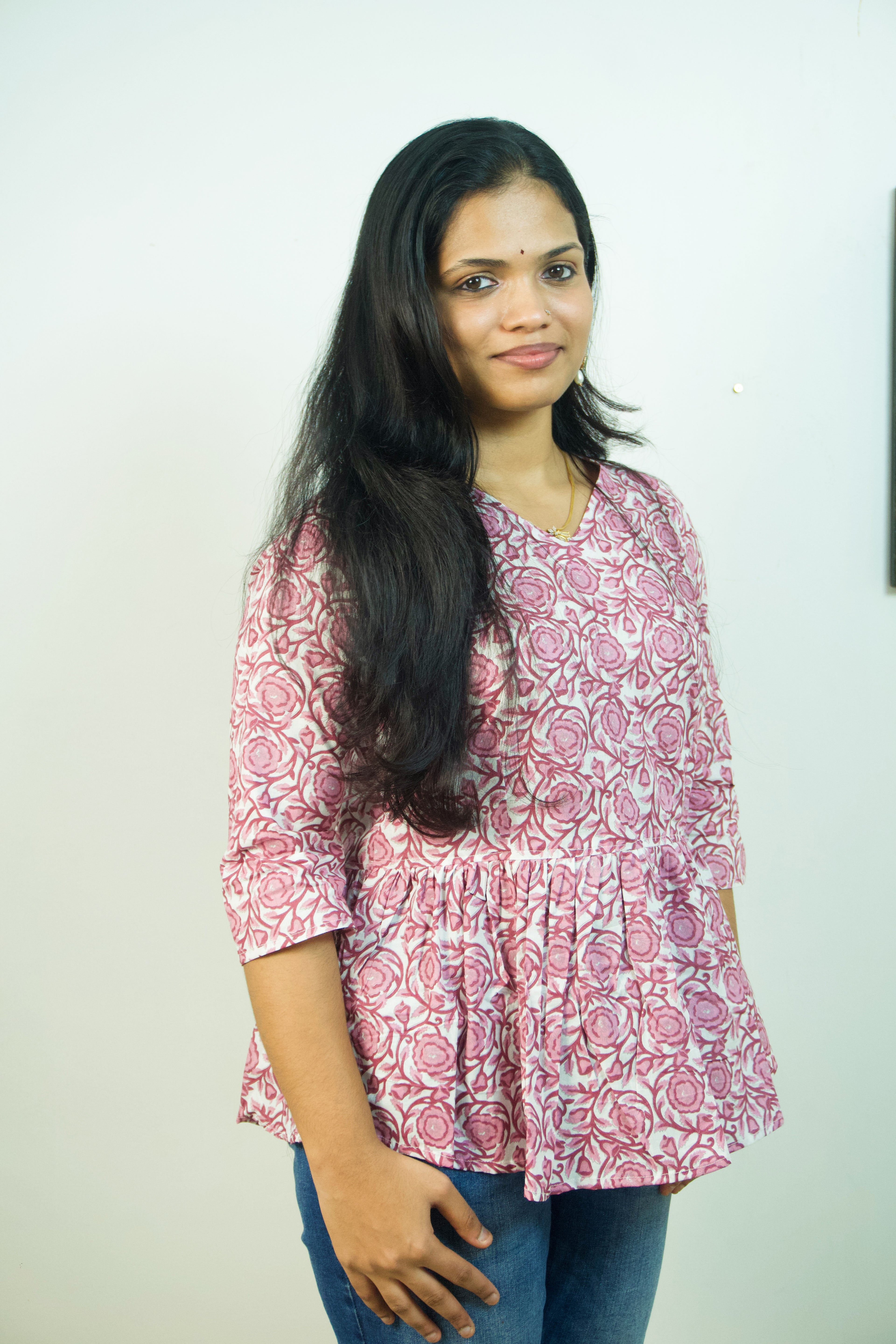 Peplum Tops (Straight) - Effortless Shape, Flattering Fit