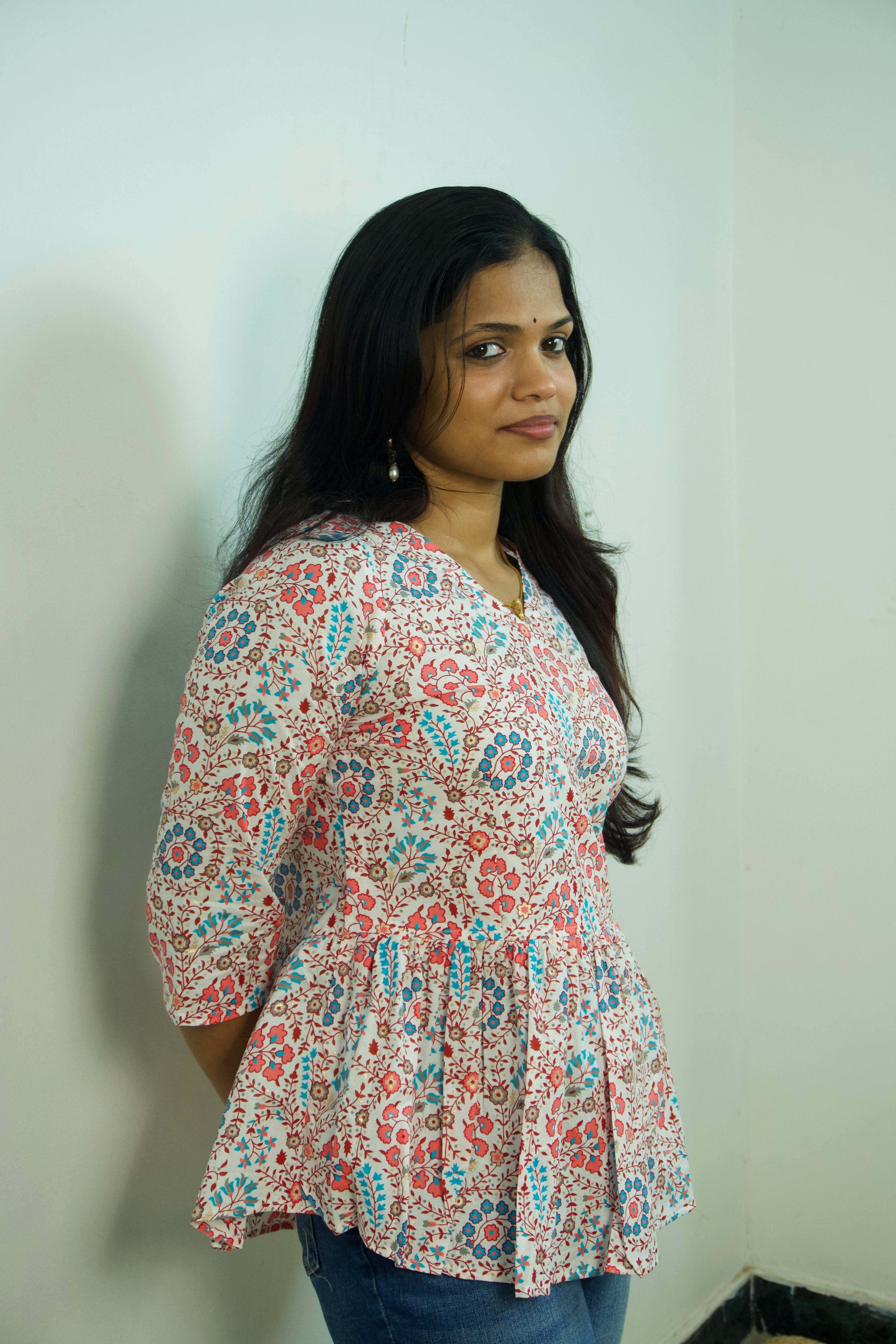 Peplum Tops (Straight) - Effortless Shape, Flattering Fit