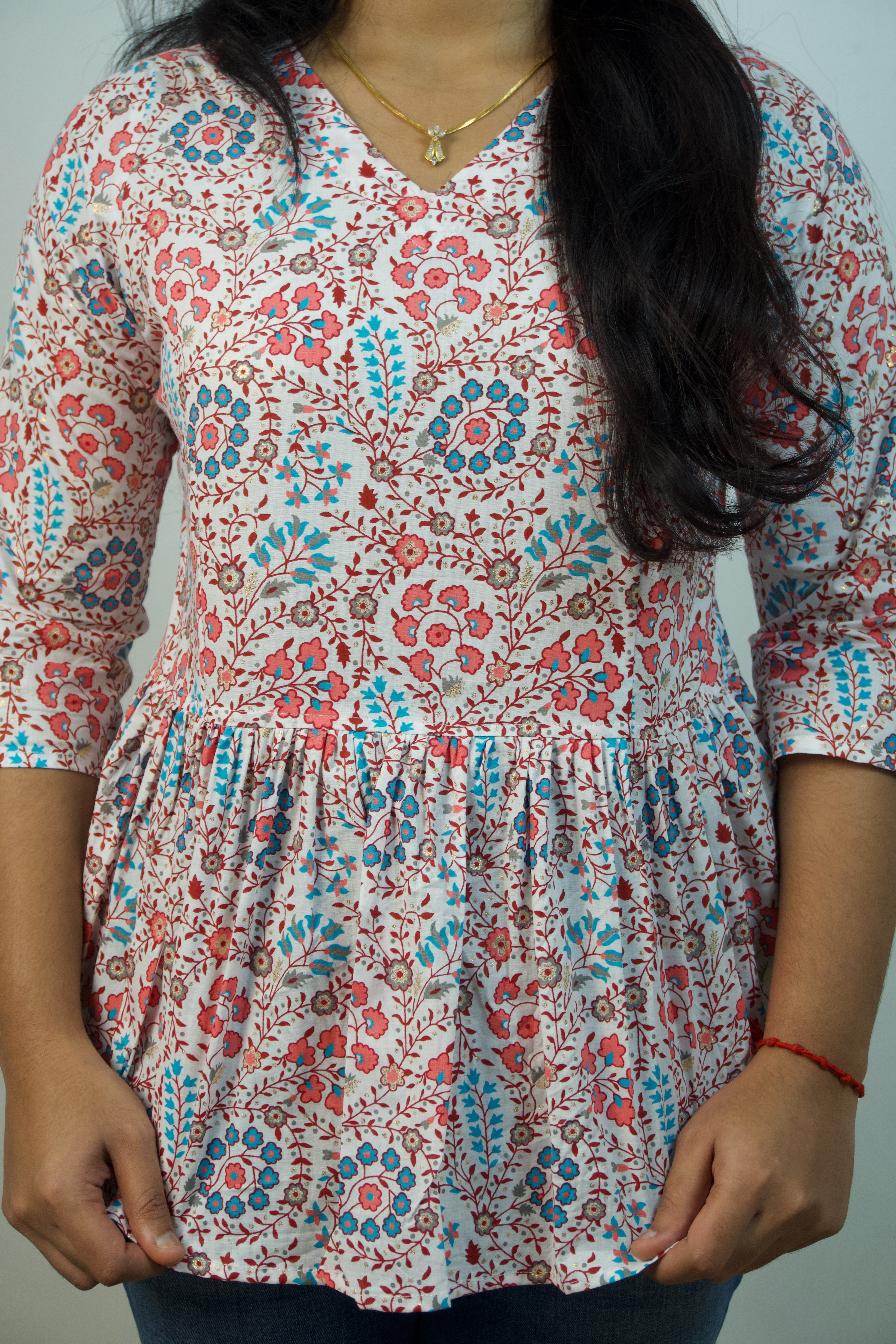 Peplum Tops (Straight) - Effortless Shape, Flattering Fit