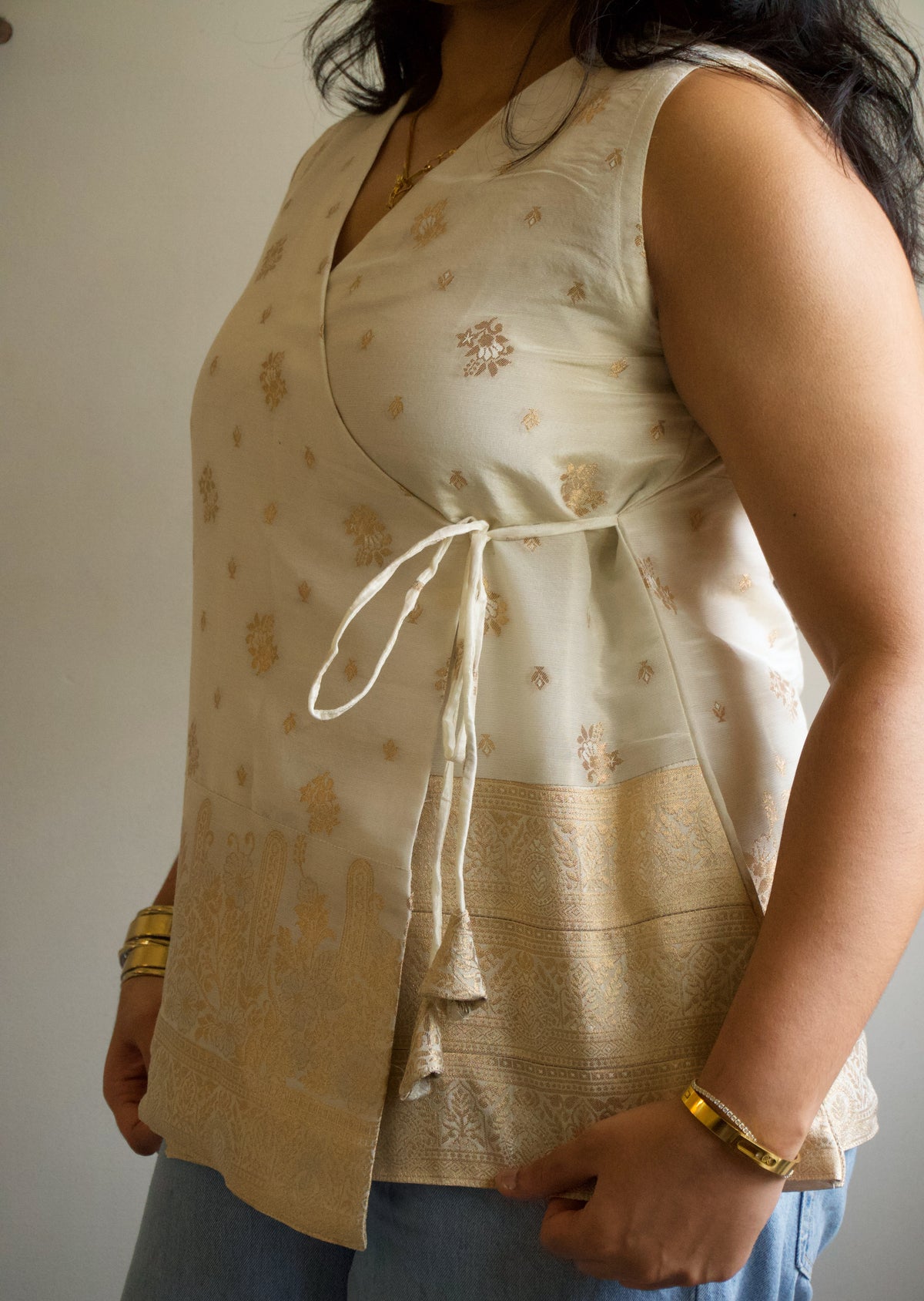 Kasavu | കസവ് - Wrap Top