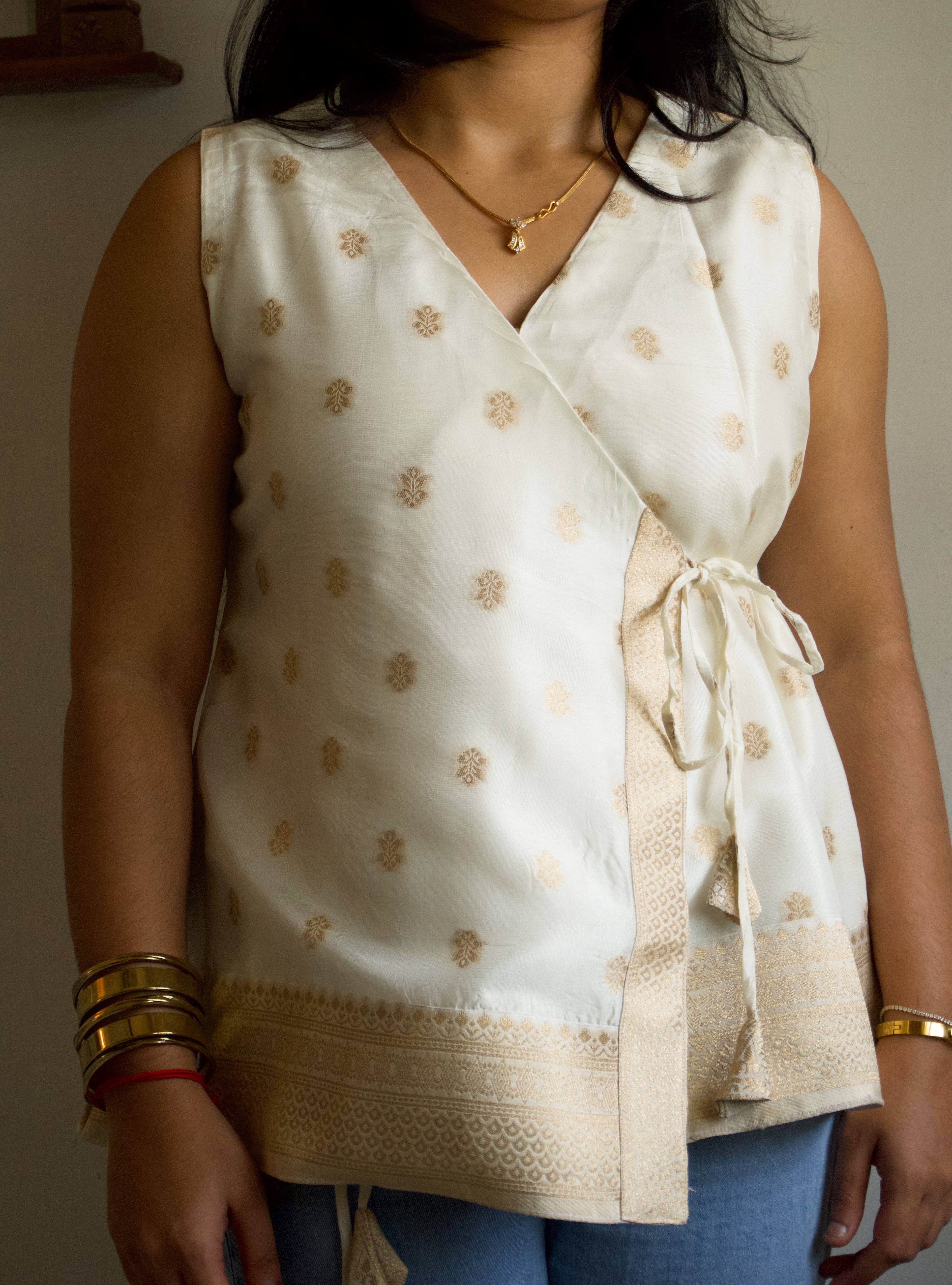 Pookkalam (പൂക്കളം) - Onam Wrap Top