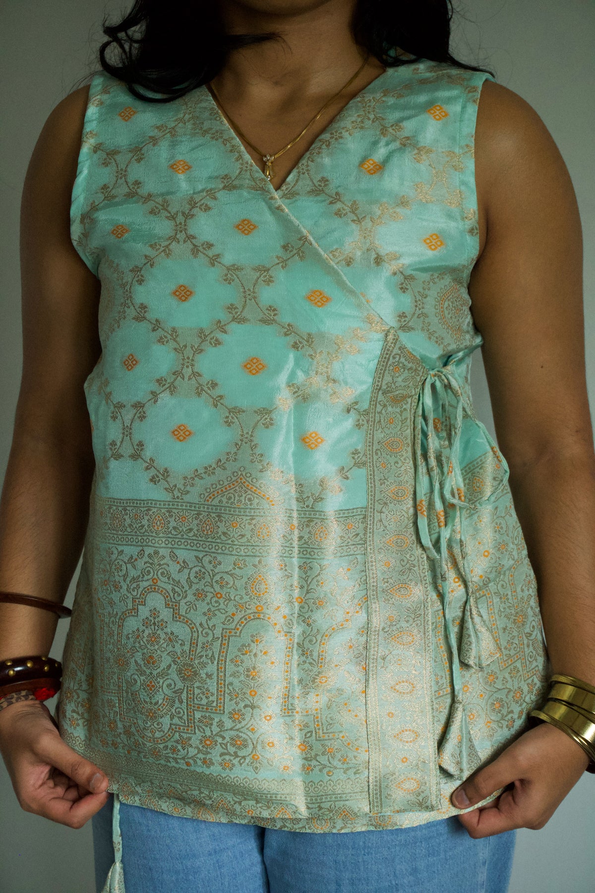 Thumbi — തുമ്പി - Onam Wrap top Main image