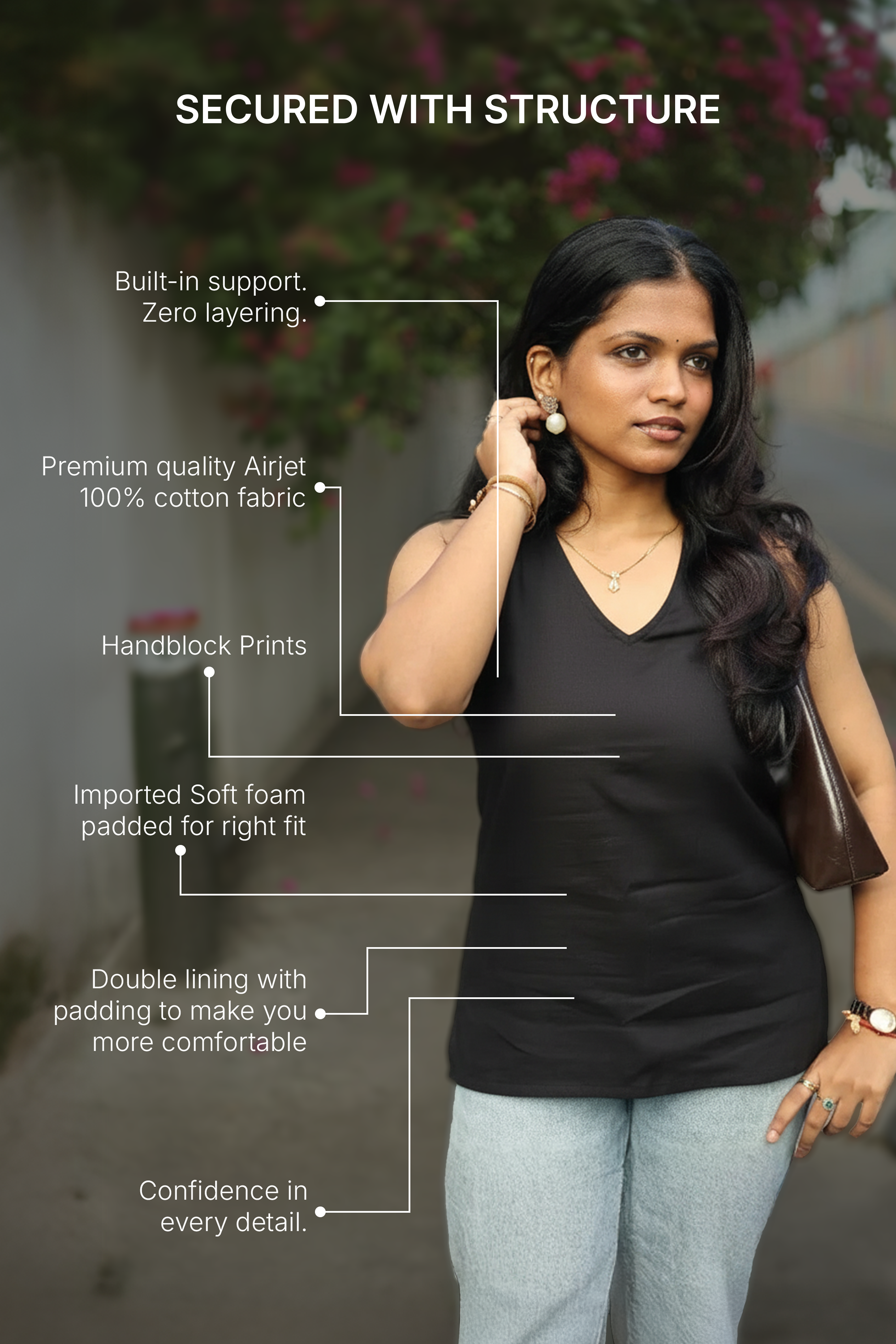 Pavi - Flare to Slay | Peplum tops Secondary image