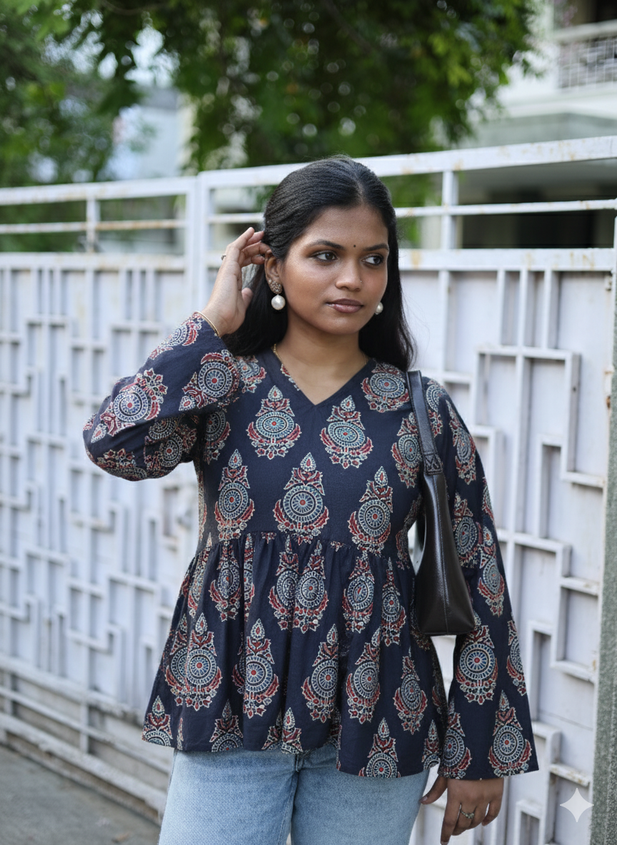 Ani - Flare to Slay | Peplum tops Main image