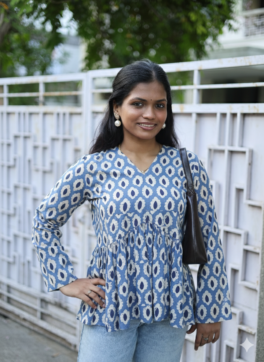 Valli - Flare to Slay | Peplum tops Main image