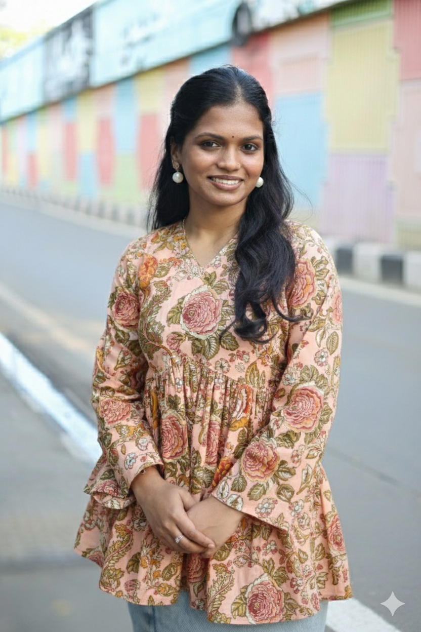 Rathi - Flare to Slay | Peplum tops Main image