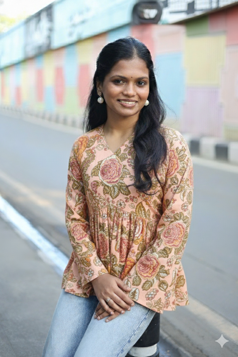 Rathi - Flare to Slay | Peplum tops Secondary image