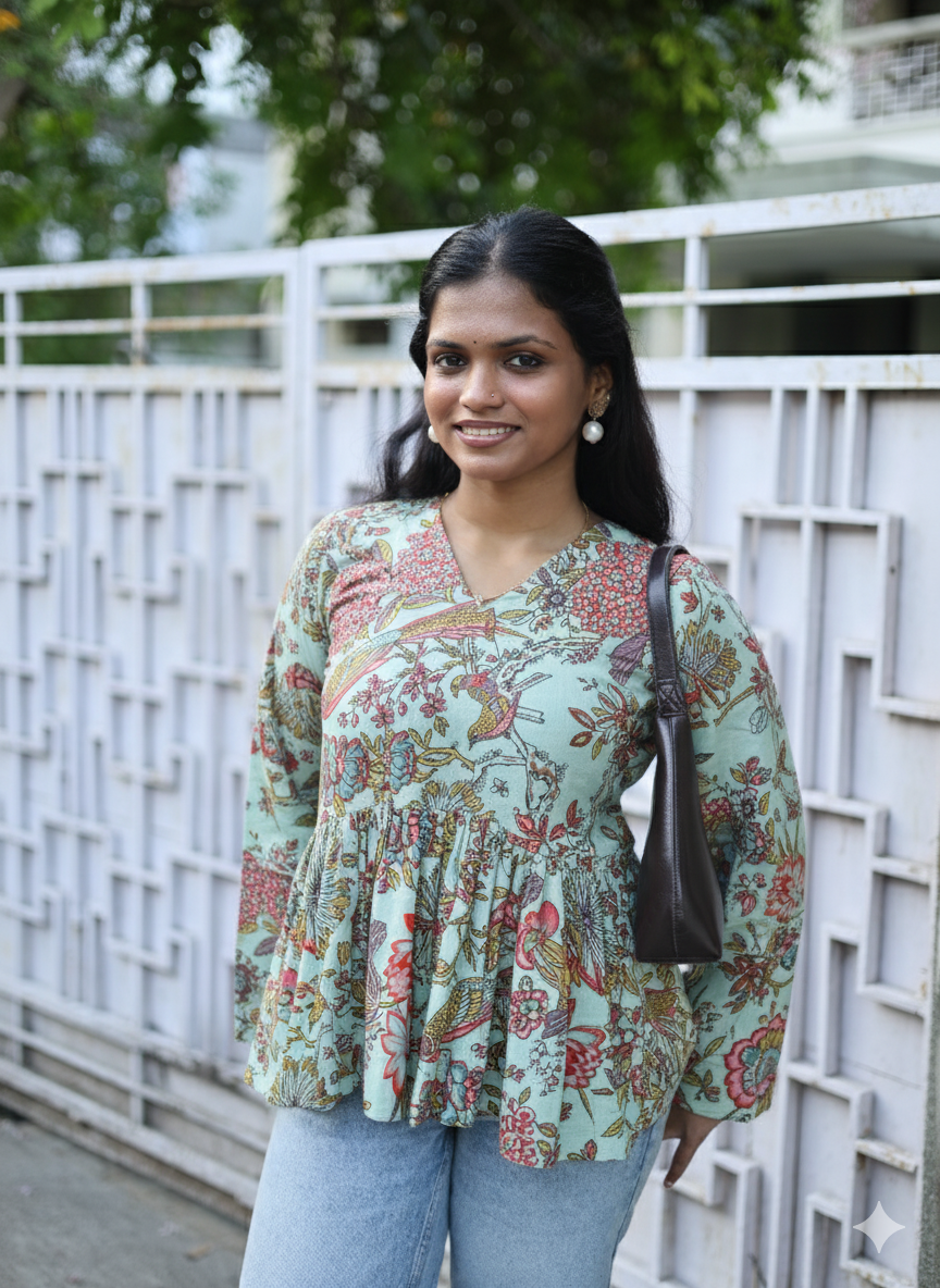 Suvi -  Flare to Slay | Peplum tops Main image