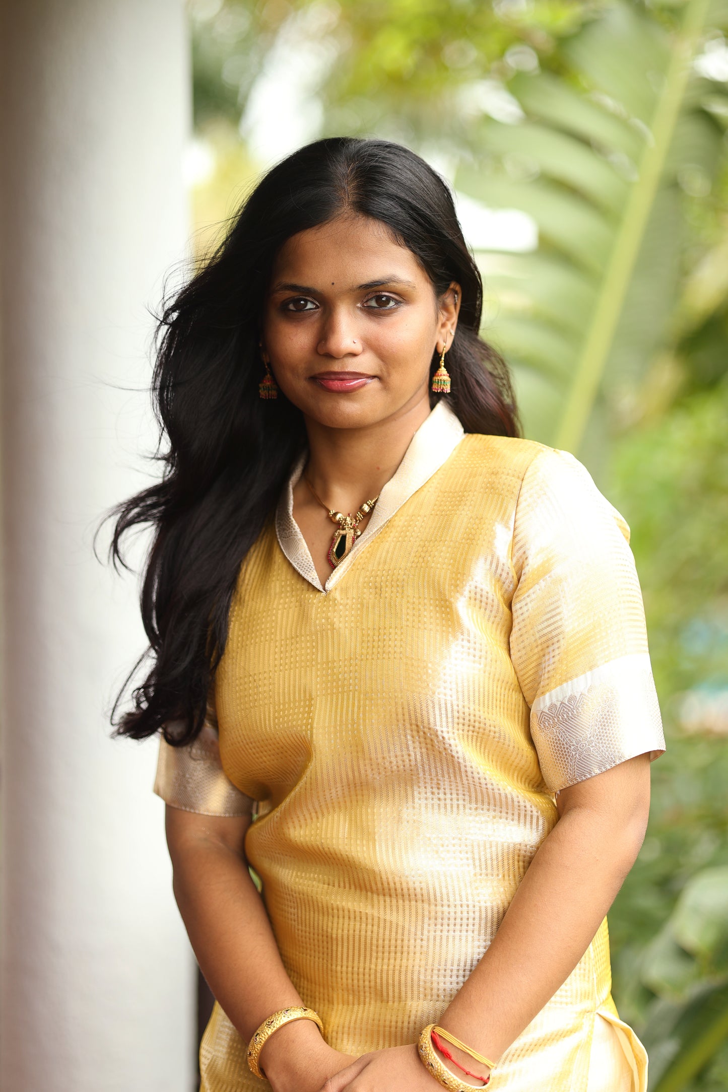 Mridula (മൃദുല) – Premium Tissue Kurta