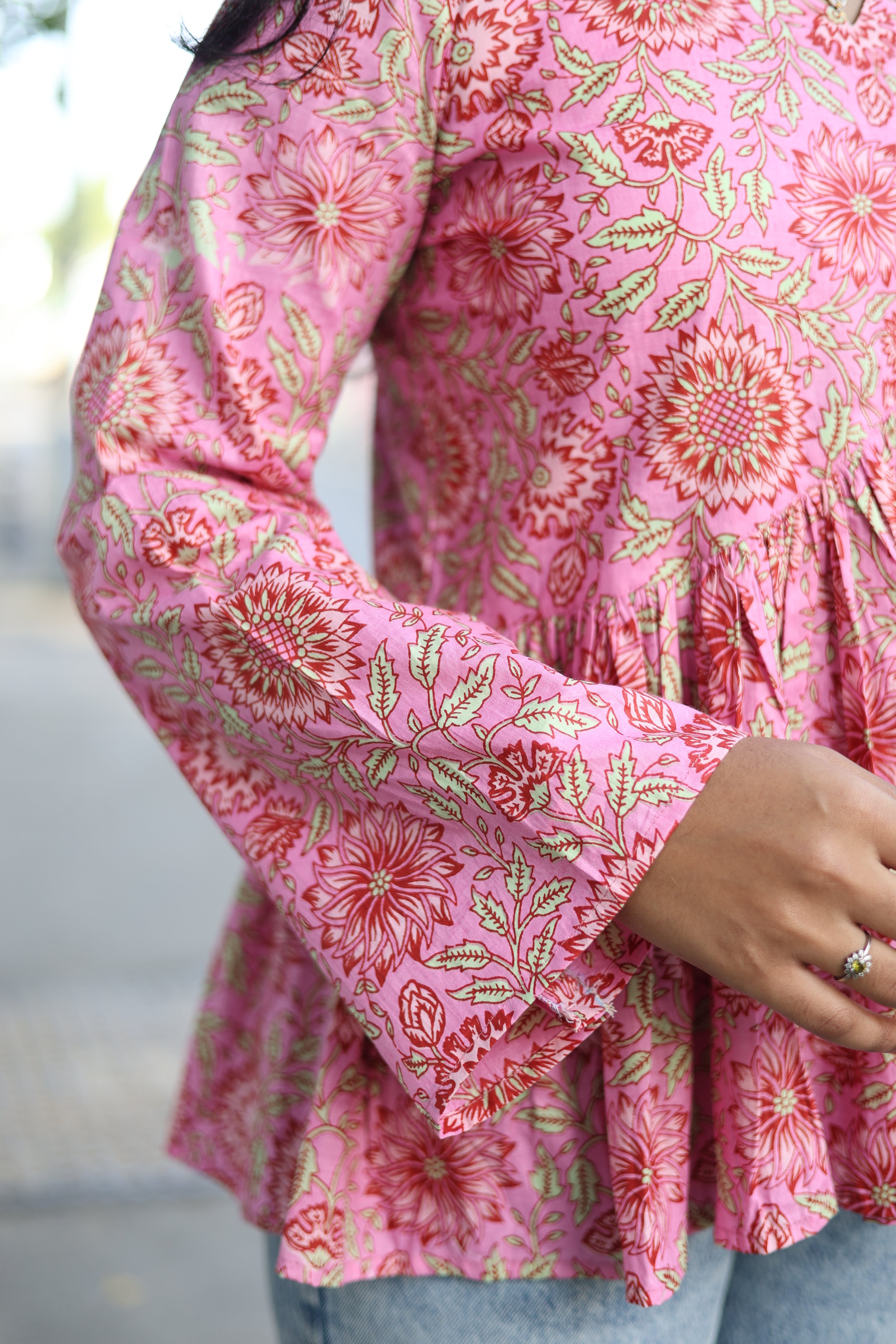 Yukthi - Flare to Slay | Peplum tops Secondary image