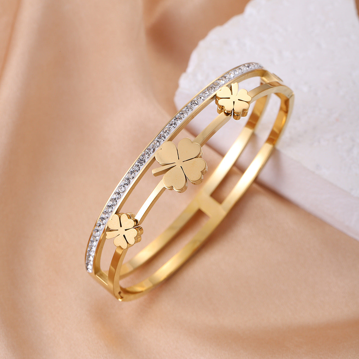 NIVA - Gold Plated Designer Bracelets - 1 Secondary image