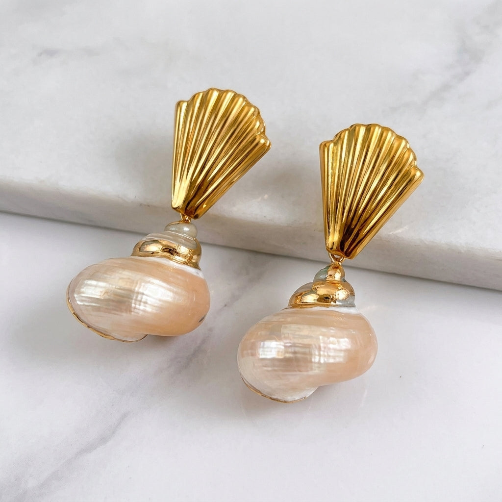 LYRA - AURA - PEARL STATEMENT EARRINGS - 15 Main image