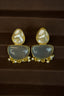 Silver Toned Oxidized Earrings