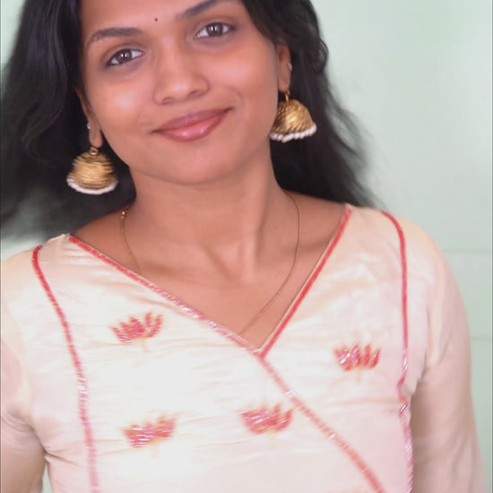 Blooming style with our Onam Spl - Lotus 