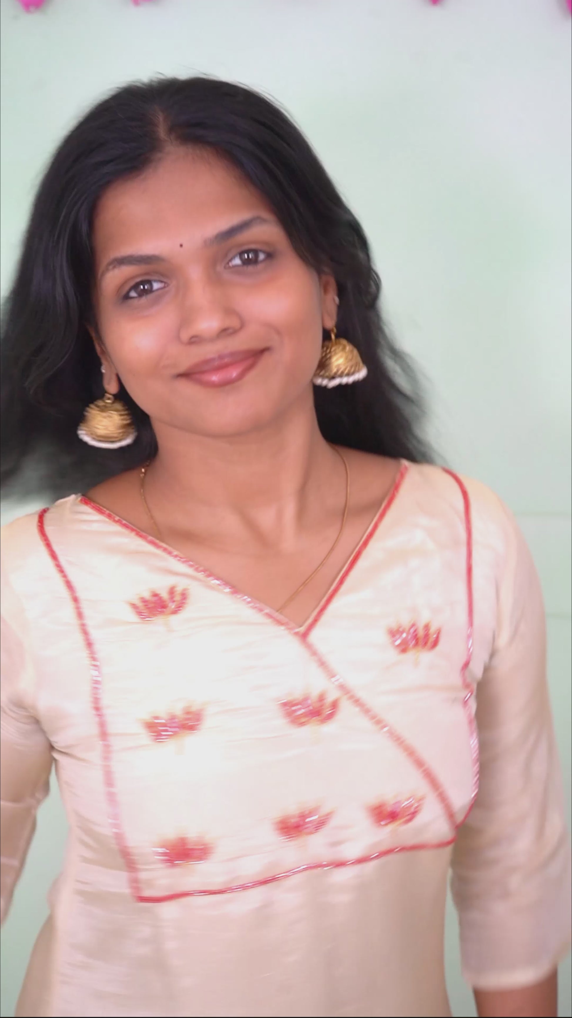 Blooming style with our Onam Spl - Lotus 