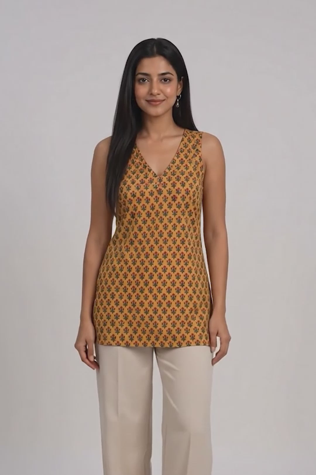 Elara - Sculpted to Slay | Padded/Backless Kurtis