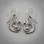 MYRA - Silver Toned BRASS Earrings