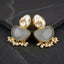 LYRA - AURA - PEARL STATEMENT EARRINGS - 10