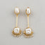 LYRA - AURA - PEARL STATEMENT EARRINGS - 7