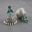 MYRA - Silver Toned BRASS Earrings